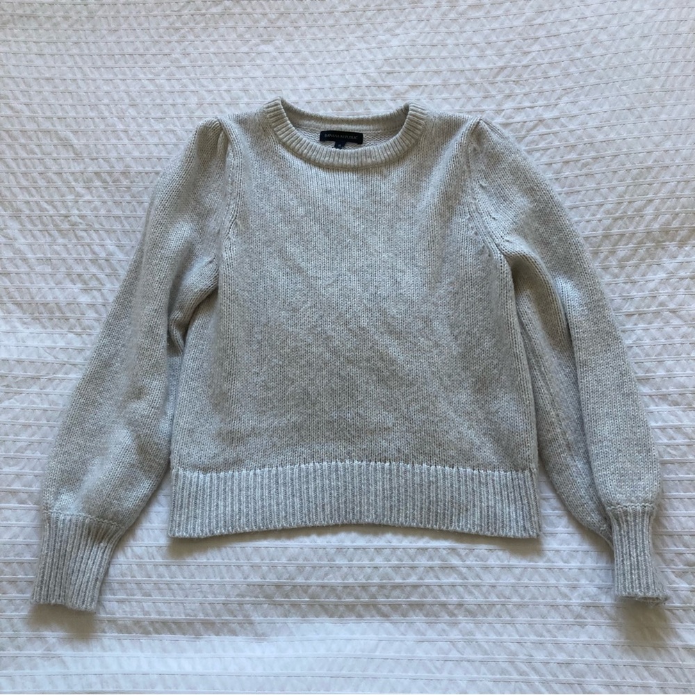 Banana Republic Puff Sleeve Sweater
